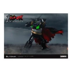 5PRO Studio Blitzway Carbotix Hybrid Carbon Action Figure Series CX-002B Getter Robot Armageddon Black Getter -Negozio Di Modellismo 5pro studio blitzway carbotix hybrid carbon action figure series cx 002b shin getter robot the last day black getter 14