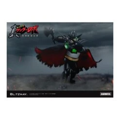 5PRO Studio Blitzway Carbotix Hybrid Carbon Action Figure Series CX-002B Getter Robot Armageddon Black Getter -Negozio Di Modellismo 5pro studio blitzway carbotix hybrid carbon action figure series cx 002b shin getter robot the last day black getter 17