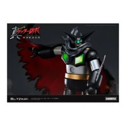 5PRO Studio Blitzway Carbotix Hybrid Carbon Action Figure Series CX-002B Getter Robot Armageddon Black Getter -Negozio Di Modellismo 5pro studio blitzway carbotix hybrid carbon action figure series cx 002b shin getter robot the last day black getter 2