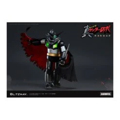 5PRO Studio Blitzway Carbotix Hybrid Carbon Action Figure Series CX-002B Getter Robot Armageddon Black Getter -Negozio Di Modellismo 5pro studio blitzway carbotix hybrid carbon action figure series cx 002b shin getter robot the last day black getter 3