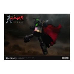 5PRO Studio Blitzway Carbotix Hybrid Carbon Action Figure Series CX-002B Getter Robot Armageddon Black Getter -Negozio Di Modellismo 5pro studio blitzway carbotix hybrid carbon action figure series cx 002b shin getter robot the last day black getter 9