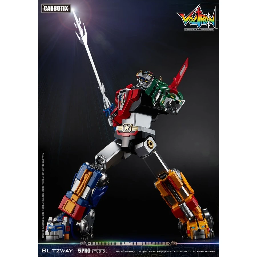 5PRO Studio Blitzway Carbotix Hybrid Carbon Action Figure Series CX-004 Defender Of The Universe Voltron Blitzway 11 5PRO Studio Blitzway Carbotix Hybrid Carbon Action Figure Series CX-004 Defender Of The Universe Voltron Blitzway - Image 11