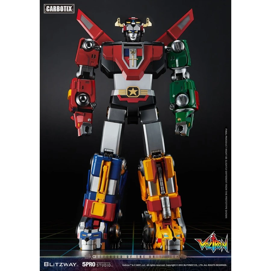 5PRO Studio Blitzway Carbotix Hybrid Carbon Action Figure Series CX-004 Defender Of The Universe Voltron Blitzway 3 5PRO Studio Blitzway Carbotix Hybrid Carbon Action Figure Series CX-004 Defender Of The Universe Voltron Blitzway - Image 3