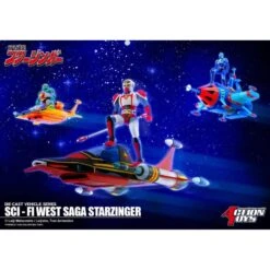Action Toys Die-Cast Vehicle Series Sci-Fi West Saga Starzinger Star Chopper With Sa Jogo Set -Negozio Di Modellismo action toys die cast vehicle series sci fi west saga starzinger star chopper with sa jogo set 8