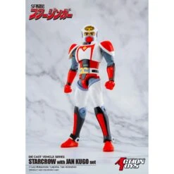 Action Toys Die-Cast Vehicle Series Sci-Fi West Saga Starzinger Star Crow With Jan Kugo Set -Negozio Di Modellismo action toys die cast vehicle series starzinger star crow with jan kugo set 6