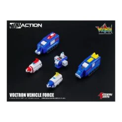 Action Toys Super Robot Mini Action Series MA-06 Voltron Vehicle Dairugger -Negozio Di Modellismo action toys super robot mini action series ma 06 voltron vehicle dairugger 7