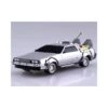 Aoshima Movie Mecha Series 11 Back To The Future DeLorean 1/43 Scale Model Kit