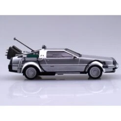 Aoshima Movie Mecha Series 11 Back To The Future DeLorean 1/43 Scale Model Kit -Negozio Di Modellismo aoshima movie mecha series 11 back to the future delorean 143 scale model kit 2