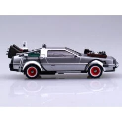Aoshima Movie Mecha Series 13 Back To The Future III DeLorean 1/43 Scale Model Kit -Negozio Di Modellismo aoshima movie mecha series 13 back to the future iii delorean 143 scale model kit 4