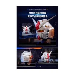 Bandai BN Head Collection Vol.1 Mobile Suit Gundam RX-78-2 Gundam Head Sculpt -Negozio Di Modellismo bandai bn head collection vol1 mobile suit gundam rx 78 2 gundam head sculpt 2