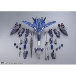 Bandai DX Chogokin Macross Frontier VF-25G Super Messiah Valkyrie Michael Blanc Revival Version -Negozio Di Modellismo bandai dx chogokin macross frontier vf 25g super messiah valkyrie michael blanc revival version 12