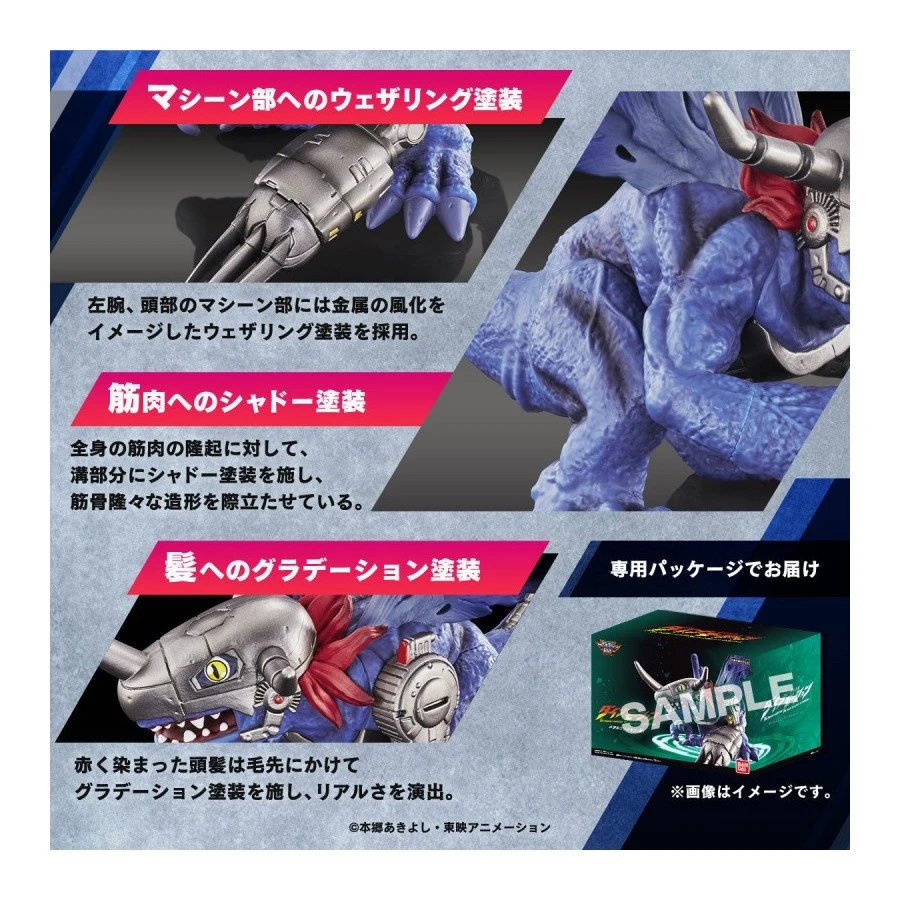 Bandai Dynamotion Digimon Adventure 02 MetalGreymon 5 Bandai Dynamotion Digimon Adventure 02 MetalGreymon - Image 5