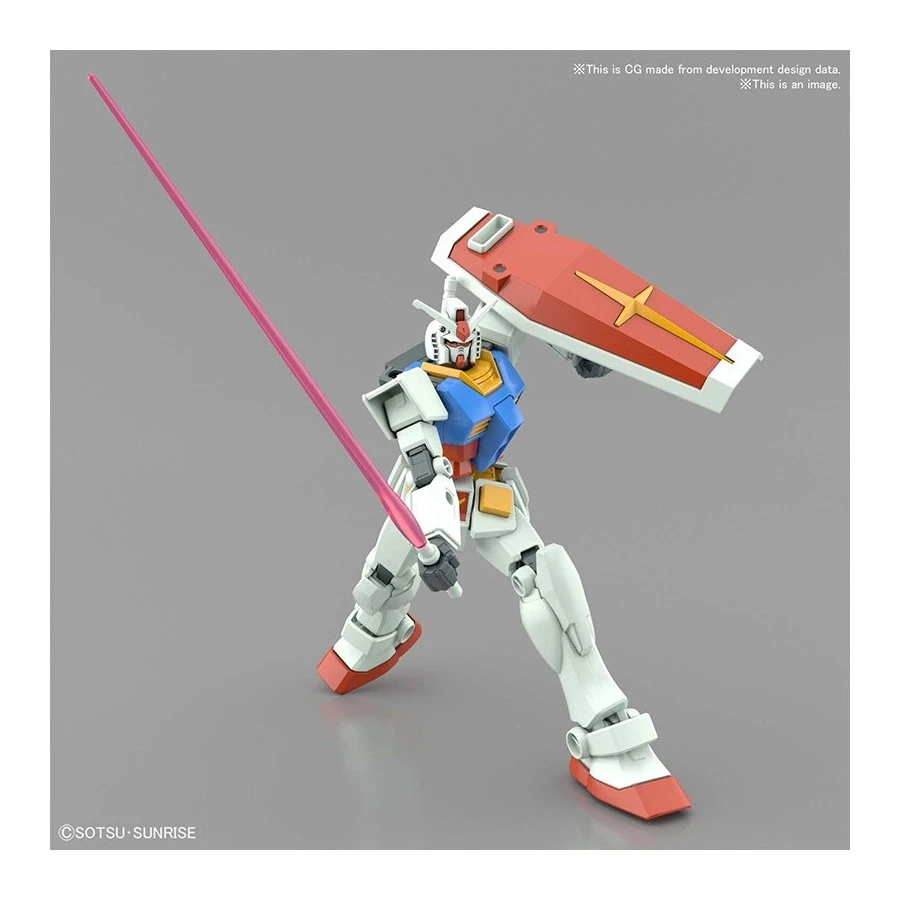 Bandai Entry Grade Mobile Suit Gundam RX-78-2 Gundam Full Weapon Set 6 Bandai Entry Grade Mobile Suit Gundam RX-78-2 Gundam Full Weapon Set - Image 6