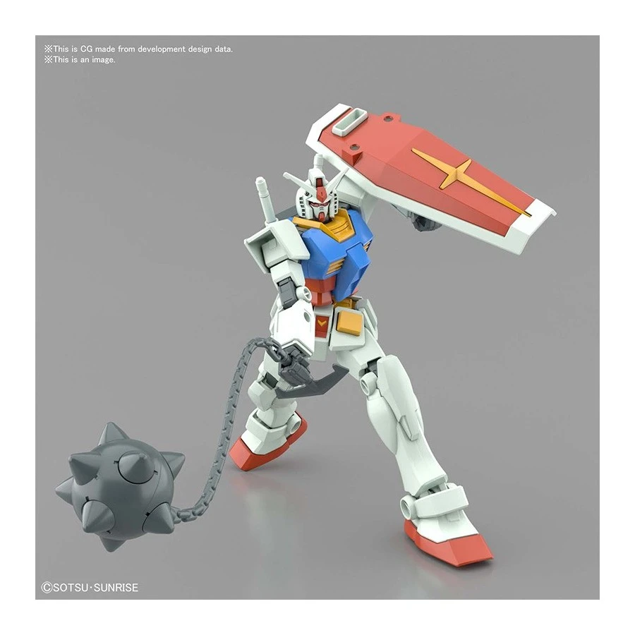 Bandai Entry Grade Mobile Suit Gundam RX-78-2 Gundam Full Weapon Set 7 Bandai Entry Grade Mobile Suit Gundam RX-78-2 Gundam Full Weapon Set - Image 7