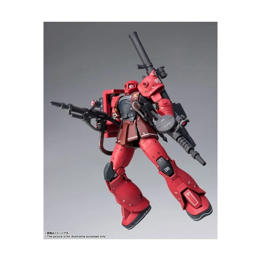 Bandai Gundam Fix Metal Composite Mobile Suit Gundam MS-05S Char's Zaku I 3 Bandai Gundam Fix Metal Composite Mobile Suit Gundam MS-05S Char's Zaku I - Image 3