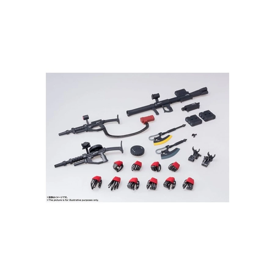 Bandai Gundam Fix Metal Composite Mobile Suit Gundam MS-05S Char's Zaku I 8 Bandai Gundam Fix Metal Composite Mobile Suit Gundam MS-05S Char's Zaku I - Image 8