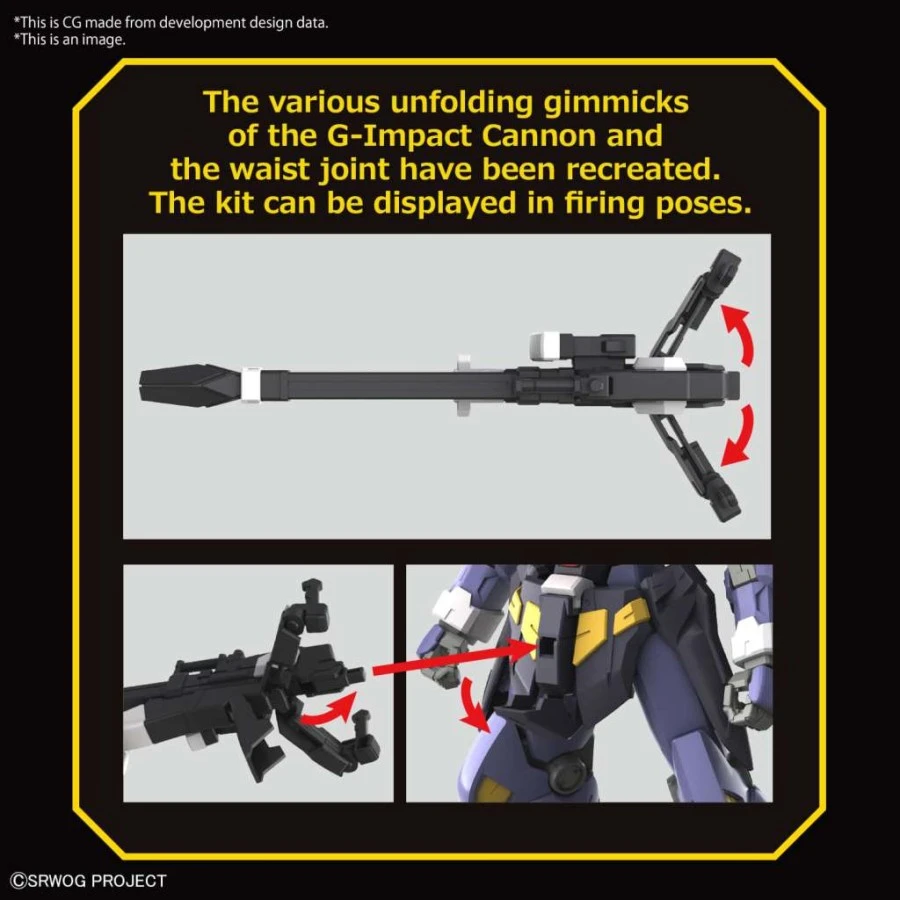 Bandai High Grade HG 1/144 Super Robot Wars Huckebein Mk-II 4 Bandai High Grade HG 1/144 Super Robot Wars Huckebein Mk-II - Image 4