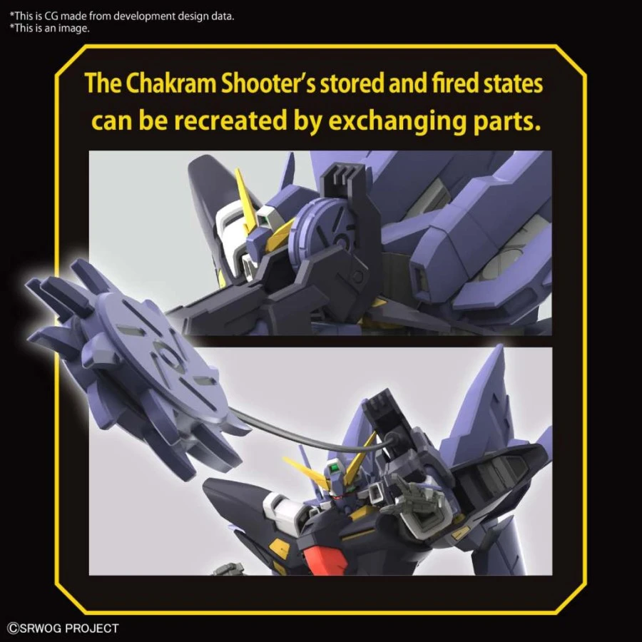 Bandai High Grade HG 1/144 Super Robot Wars Huckebein Mk-II 5 Bandai High Grade HG 1/144 Super Robot Wars Huckebein Mk-II - Image 5