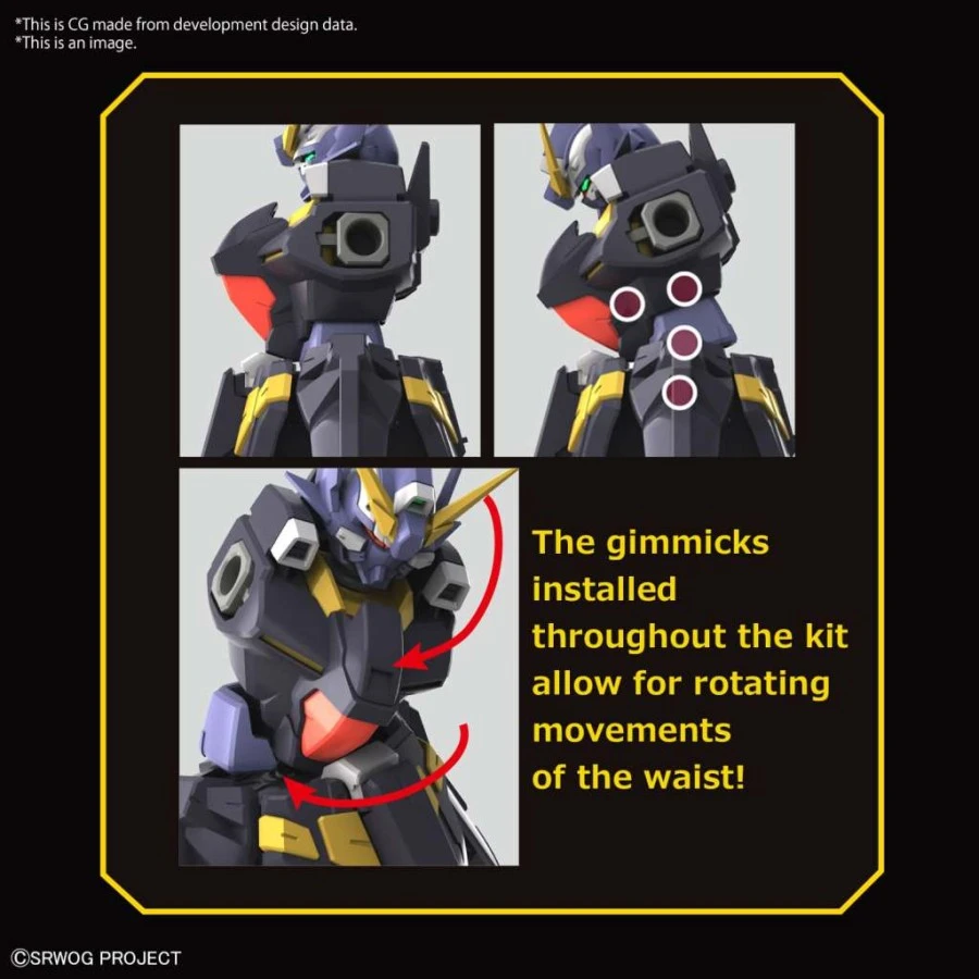 Bandai High Grade HG 1/144 Super Robot Wars Huckebein Mk-II 6 Bandai High Grade HG 1/144 Super Robot Wars Huckebein Mk-II - Image 6