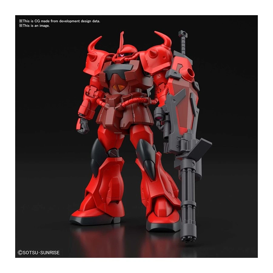 Bandai High Grade HGGB 1/144 Mobile Suit Gundam Gouf Crimson Custom 1 Bandai High Grade HGGB 1/144 Mobile Suit Gundam Gouf Crimson Custom