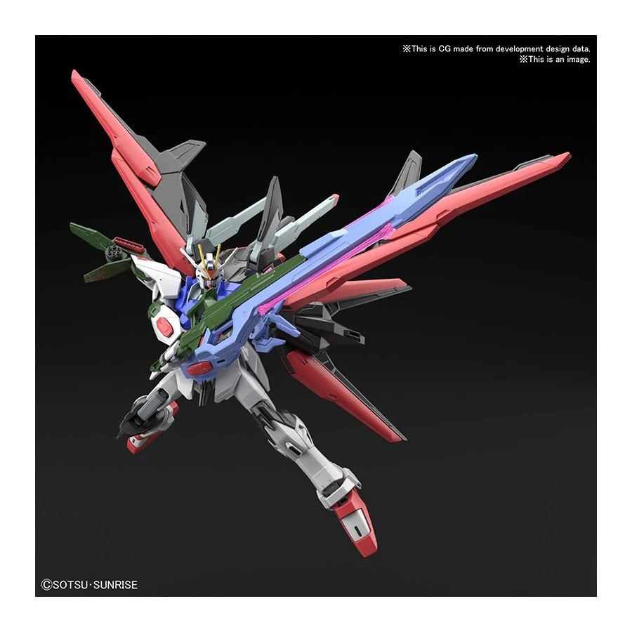 Bandai High Grade HGGB 1/144 Mobile Suit Gundam Perfect Strike Freedom 4 Bandai High Grade HGGB 1/144 Mobile Suit Gundam Perfect Strike Freedom - Image 4