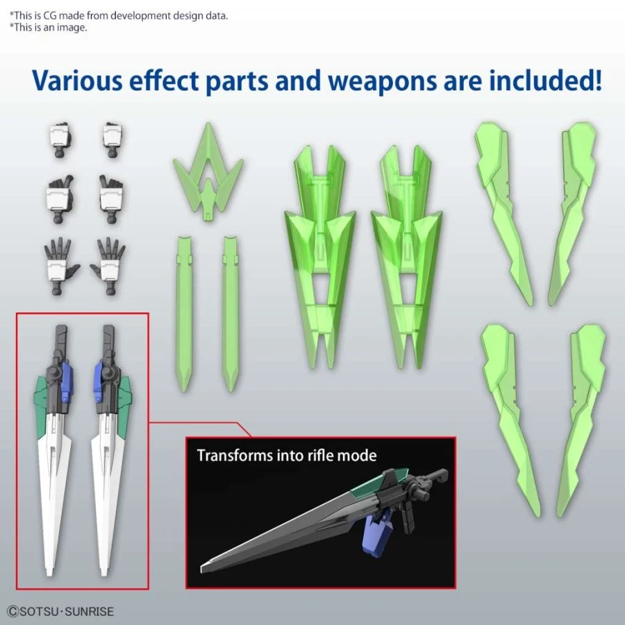 Bandai High Grade HGGBM 1/144 Mobile Suit Gundam 00 Diver Arc 7 Bandai High Grade HGGBM 1/144 Mobile Suit Gundam 00 Diver Arc - Image 7