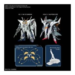 Bandai High Grade HGUC 1/144 Mobile Suit Gundam RX-105 Ξ Gundam VS RX-104FF Penelope -Negozio Di Modellismo bandai high grade hguc 1144 mobile suit gundam rx 105 gundam vs rx 104ff penelope 4