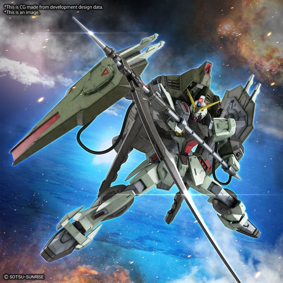 Bandai Master Grade MG 1/100 Mobile Suit Gundam GAT-X252 Forbidden Gundam 10 Bandai Master Grade MG 1/100 Mobile Suit Gundam GAT-X252 Forbidden Gundam - Image 10