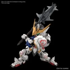 Bandai Master Grade SD MGSD Mobile Suit Gundam ASW-G-08 Gundam Barbatos -Negozio Di Modellismo bandai master grade sd mgsd mobile suit gundam asw g 08 gundam barbatos 4