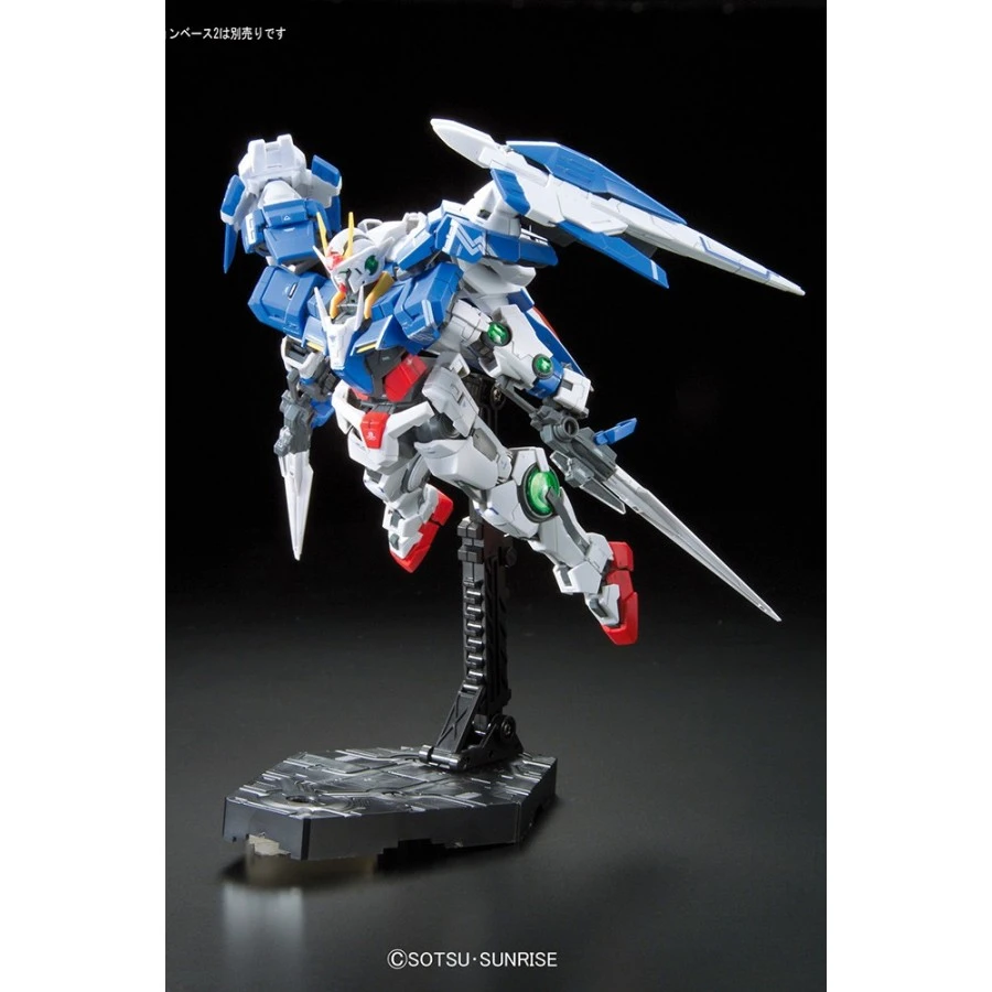 Bandai Real Grade RG 1/144 Mobile Suit Gundam GN-0000+GNR-010 00 Raiser 7 Bandai Real Grade RG 1/144 Mobile Suit Gundam GN-0000+GNR-010 00 Raiser - Image 7