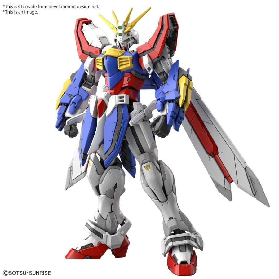 Bandai Real Grade RG 1/144 Mobile Suit Gundam GF13-017NJII God Gundam 1 Bandai Real Grade RG 1/144 Mobile Suit Gundam GF13-017NJII God Gundam
