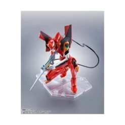 Bandai Robot Damashi Rebuild Of Evangelion Unit-02 + S-Type Equipment New Movie Version -Negozio Di Modellismo bandai robot damashi rebuild of evangelion unit 02 s type equipment new movie version 4