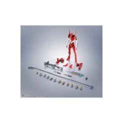 Bandai Robot Damashi Rebuild Of Evangelion Unit-02 + S-Type Equipment New Movie Version -Negozio Di Modellismo bandai robot damashi rebuild of evangelion unit 02 s type equipment new movie version 9