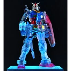 Bandai Robot Damashi RX-78-2 Gundam A.N.I.M.E. Ver. Clear Color -Negozio Di Modellismo bandai robot damashi rx 78 2 gundam anime ver clear color 4