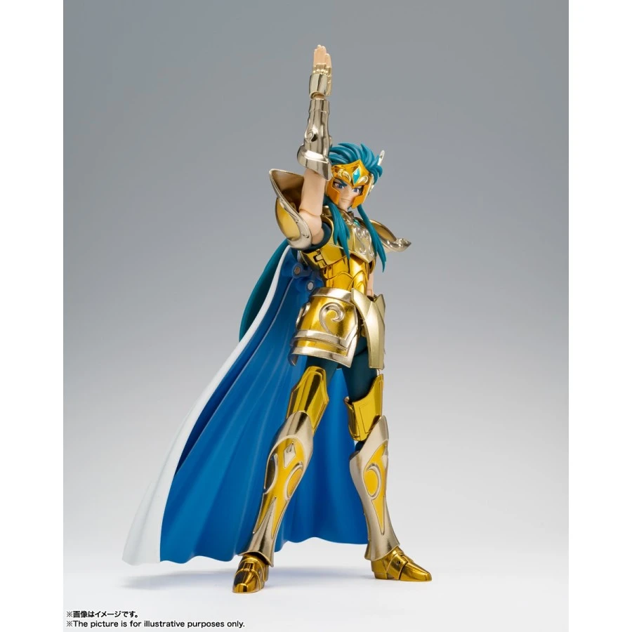 Bandai Saint Seiya Myth Cloth EX Gold Saint Aquarius Camus Revival Version 4 Bandai Saint Seiya Myth Cloth EX Gold Saint Aquarius Camus Revival Version - Image 4