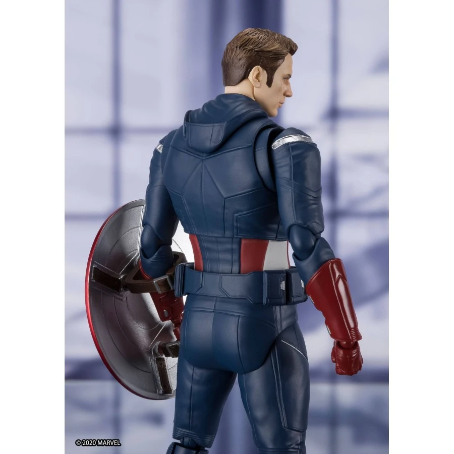 Bandai S.H. Figuarts Avengers Endgame Captain America CAP VS CAP Edition 3 Bandai S.H. Figuarts Avengers Endgame Captain America CAP VS CAP Edition - Image 3