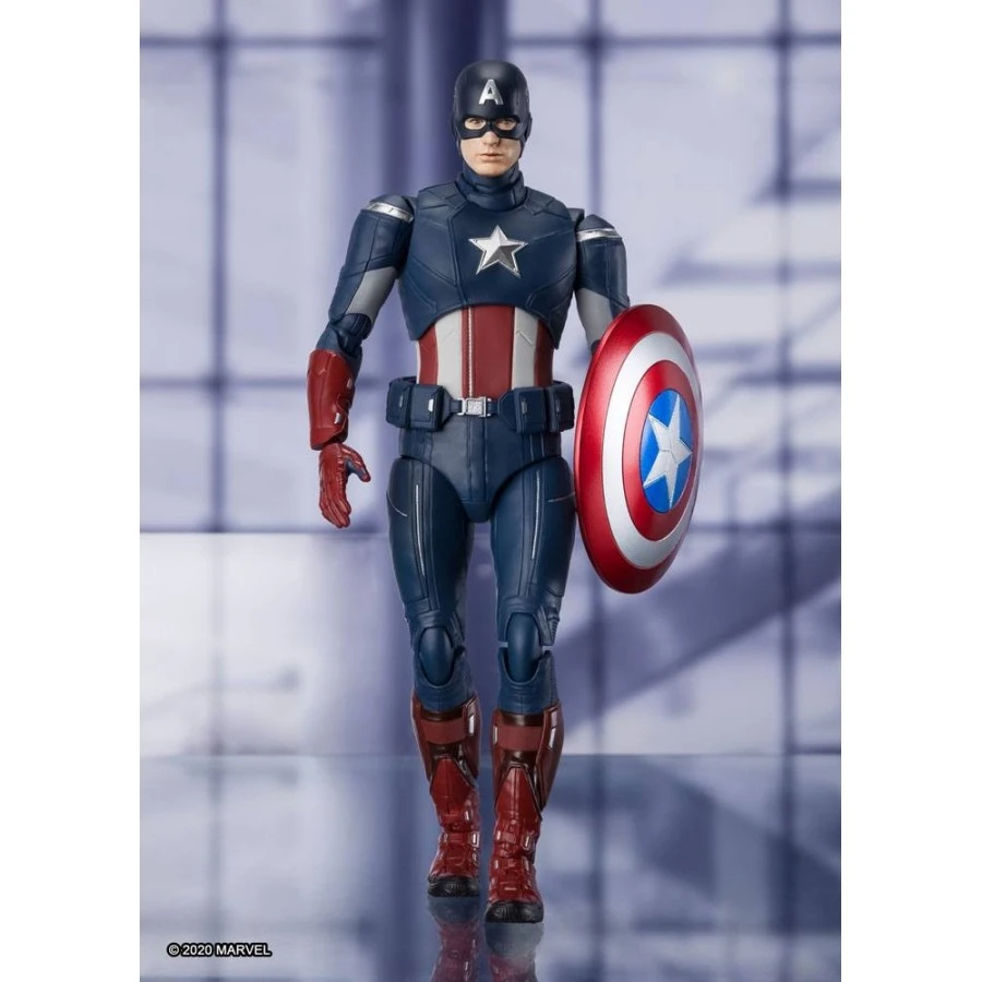 Bandai S.H. Figuarts Avengers Endgame Captain America CAP VS CAP Edition 4 Bandai S.H. Figuarts Avengers Endgame Captain America CAP VS CAP Edition - Image 4