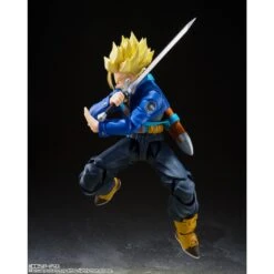 Bandai S.H. Figuarts Dragon Ball Z Trunks Super Saiyan Boy From The Future -Negozio Di Modellismo bandai sh figuarts dragon ball z trunks super saiyan boy from the future 6