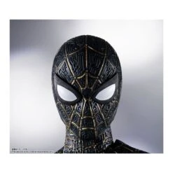 Bandai S.H. Figuarts Spider-Man No Way Home Spider-Man Black & Gold Suit -Negozio Di Modellismo bandai sh figuarts spider man no way home spider man black gold suit 6