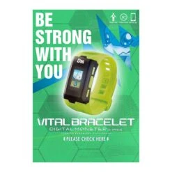 Bandai Vital Bracelet Series Digital Monster Digimon Ver. Yellow 8 Bandai Vital Bracelet Series Digital Monster Digimon Ver. Yellow -Negozio Di Modellismo bandai vital bracelet series digital monster digimon ver yellow 2