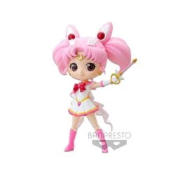 Banpresto Q Posket Sailor Moon Eternal Super Sailor Chibi Moon Kaleidoscope Ver.