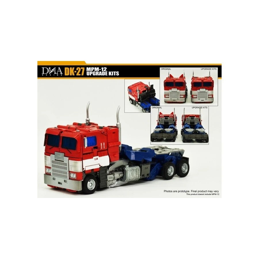 DNA Design DK-27 Upgrade Kit For Transformers Masterpiece Movie Series MPM-12 Optimus Prime 7 DNA Design DK-27 Upgrade Kit For Transformers Masterpiece Movie Series MPM-12 Optimus Prime - Image 7