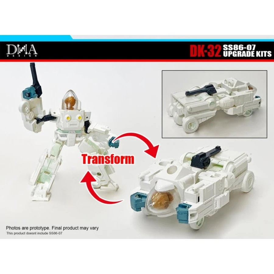 DNA Design DK-32 Upgrade Kit For Studio Series 86-07 Dinobot Slug 2 DNA Design DK-32 Upgrade Kit For Studio Series 86-07 Dinobot Slug - Image 2