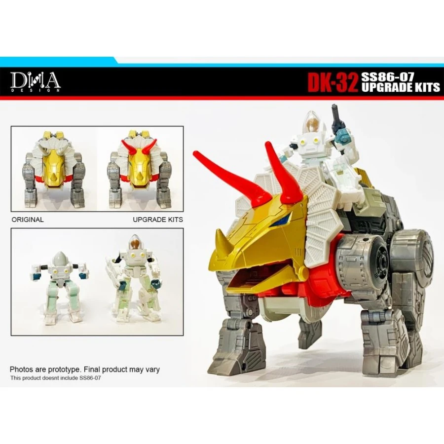 DNA Design DK-32 Upgrade Kit For Studio Series 86-07 Dinobot Slug 4 DNA Design DK-32 Upgrade Kit For Studio Series 86-07 Dinobot Slug - Image 4