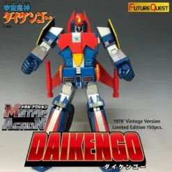 Evolution Toy Future Quest Super Metal Action Uchu Majin Daikengo 1978 Vintage Version