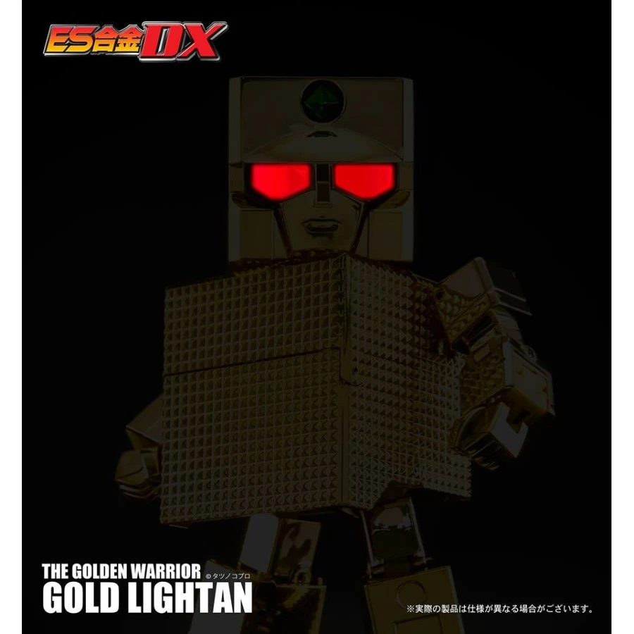 Fewture ES Gokin DX The Golden Warrior Gold Lightan 24k Version 3 Fewture ES Gokin DX The Golden Warrior Gold Lightan 24k Version - Image 3