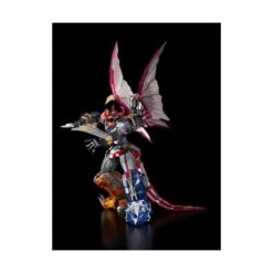 Flame Toys Mighty Morphin Power Rangers Go! Kara Kuri Combine Dino Megazord -Negozio Di Modellismo flame toys kara kuri combine dino megazord 7