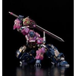 Flame Toys Kuro Kara Kuri 04SG Series Transformers Optimus Prime Shattered Glass -Negozio Di Modellismo flame toys kuro kara kuri 04sg series transformers optimus prime shattered glass 15