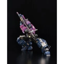 Flame Toys Kuro Kara Kuri 04SG Series Transformers Optimus Prime Shattered Glass -Negozio Di Modellismo flame toys kuro kara kuri 04sg series transformers optimus prime shattered glass 16