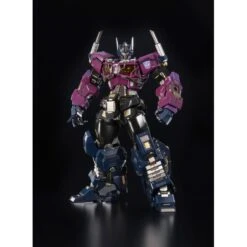 Flame Toys Kuro Kara Kuri 04SG Series Transformers Optimus Prime Shattered Glass -Negozio Di Modellismo flame toys kuro kara kuri 04sg series transformers optimus prime shattered glass 3